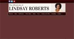 Desktop Screenshot of lindsayroberts.com